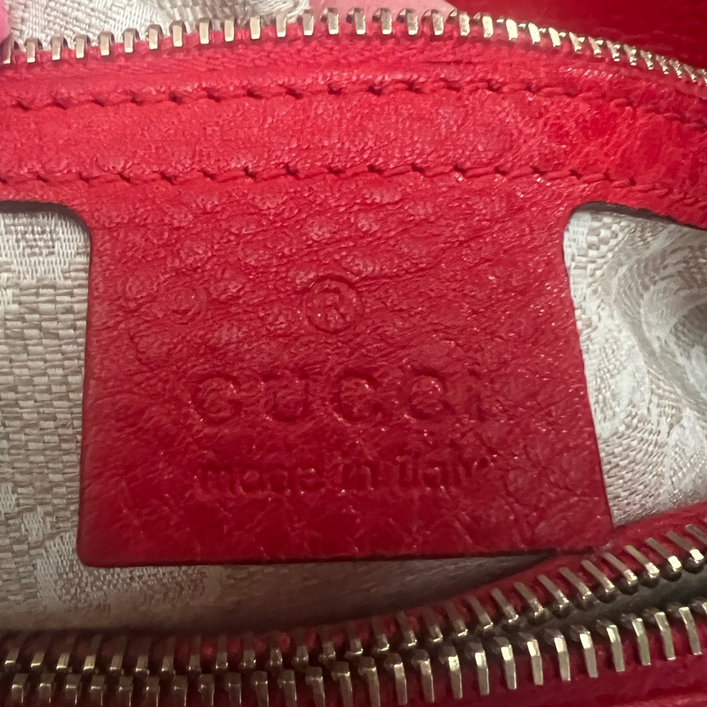 Gucci Diana Bamboo Top Handle Red Shoulder Tote Bag with Dustbag - Picture 10 of 13